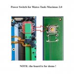 Power Switch Button Replacement for Matco Tools Maximus 2.0